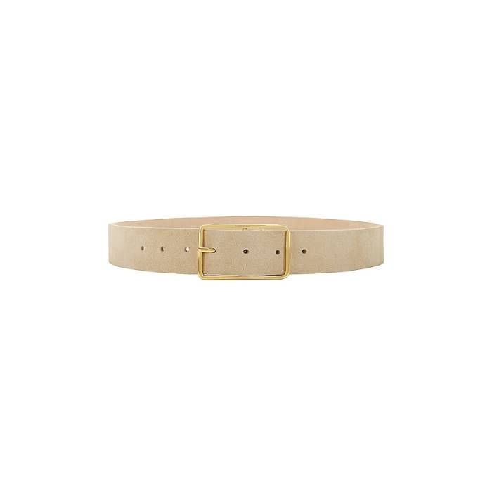 B-Low The Belt 【 Milla Suede Belt Women Light Sand &Amp; Gold 】 スエード・スウェード ベルト レディース 砂色・サンド ゴールド｜スニケス