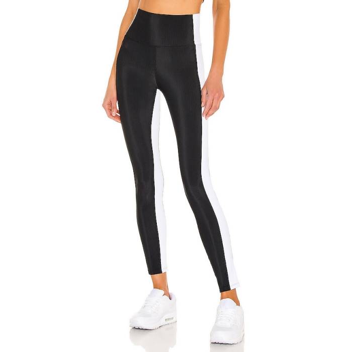 ビーチライオット Beach Riot 【 Colorblock Legging Women Black \u0026Amp; White 】 レディース 黒いこと 黒いこと 白いこと 白いこと
