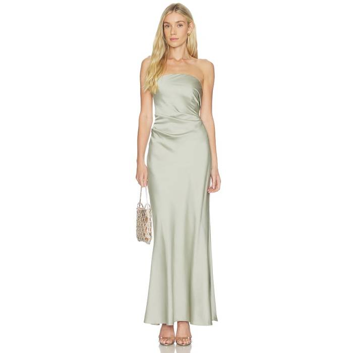 Significant Other 【 Lucile Maxi Dress Women Sage 】 御召しもの レディース