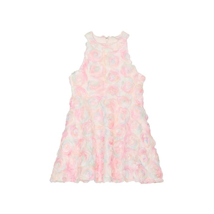 バルドー お坊っちゃん Bardot Junior 【 Rainbow Florette Mini Dress Girls Rainbow 】 虹色 虹霓 御召しもの お坊っちゃん キッズ 虹色 虹霓