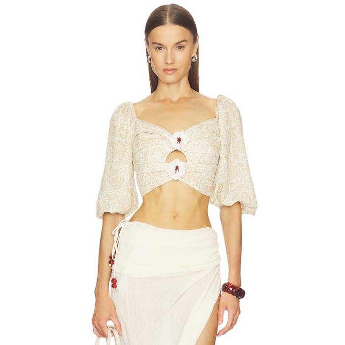 Rosewater House 【 Rosa Top Women Creme 】 レディース