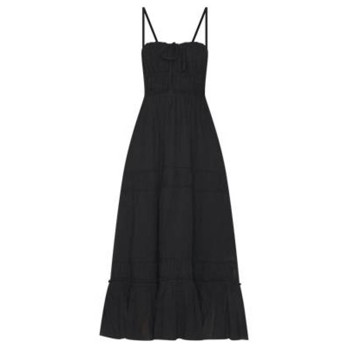 フリーピープル Free People 【 X Free-Est Taking Sides Maxi Dress In Black Women Black 】 お召しもの 黒いこと 黒いこと レディース 黒いこと 黒いこと