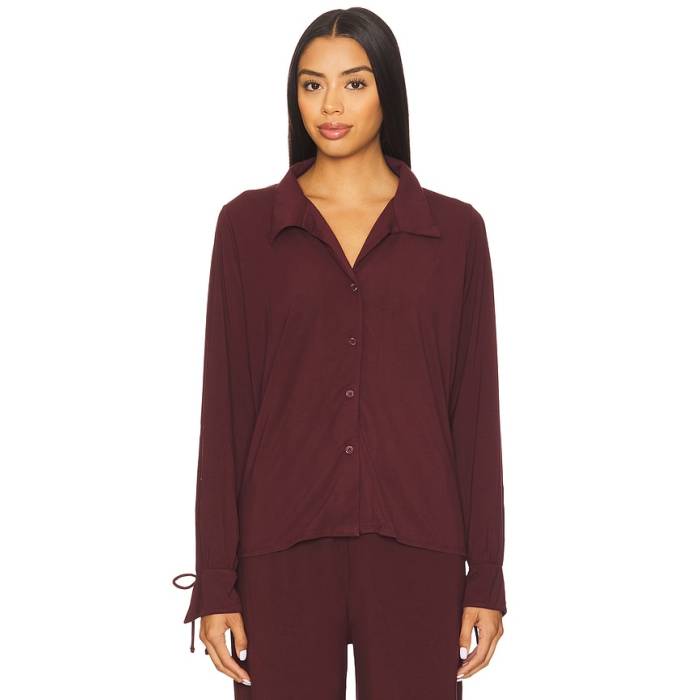 Kat The Label 【 Hugo Shirt Women Raisin 】 レディース