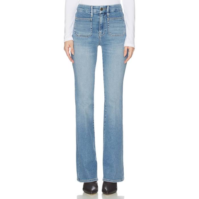 好ましいアメリカン Good American 【 Good Legs Flare Jeans Women Indigo1149 】 デニム レディース