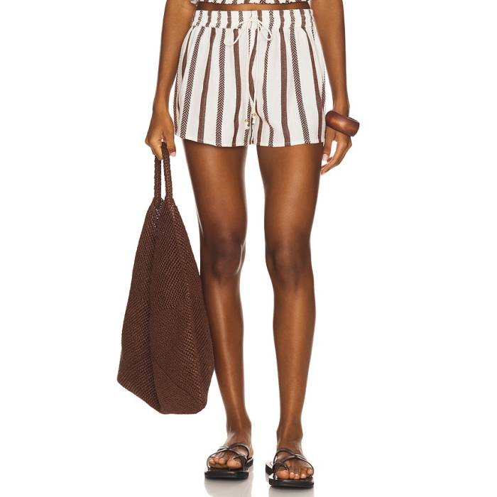 Bobi 【 Short Women Tiki Stripe 】 レディース Stripe ストライプ｜スニケス 18,792円