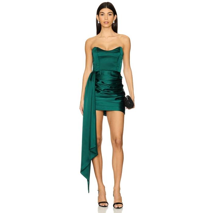 Katie May 【 Chasing Dawn Dress Women Rainforest Green 】 お召しもの レディース green 緑・緑であること