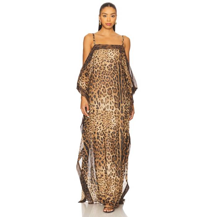Katie May 【 Carmela Gown Women Leopard 】 レディース ヒョウ柄 レオパード