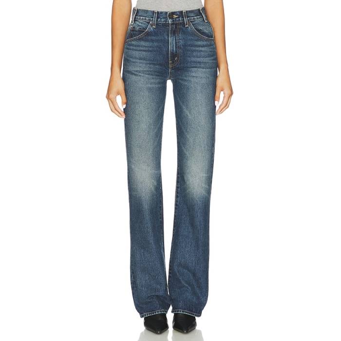 ニリ 置き目タン Nili Lotan 【 Joan Straight Leg Women Simon Wash 】 レディース