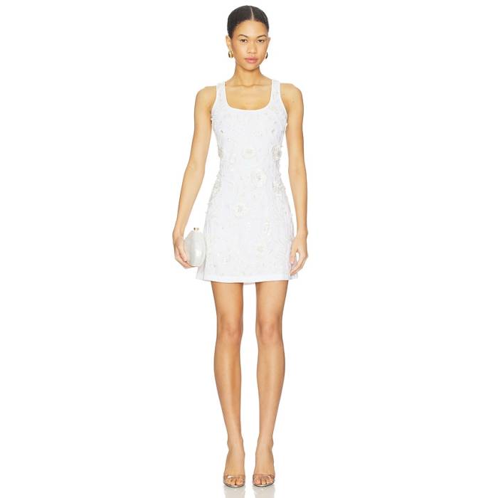 Waimari 【 Ambar Mini Dress Women Cream 】 御召しもの レディース 皮膚軟化剤