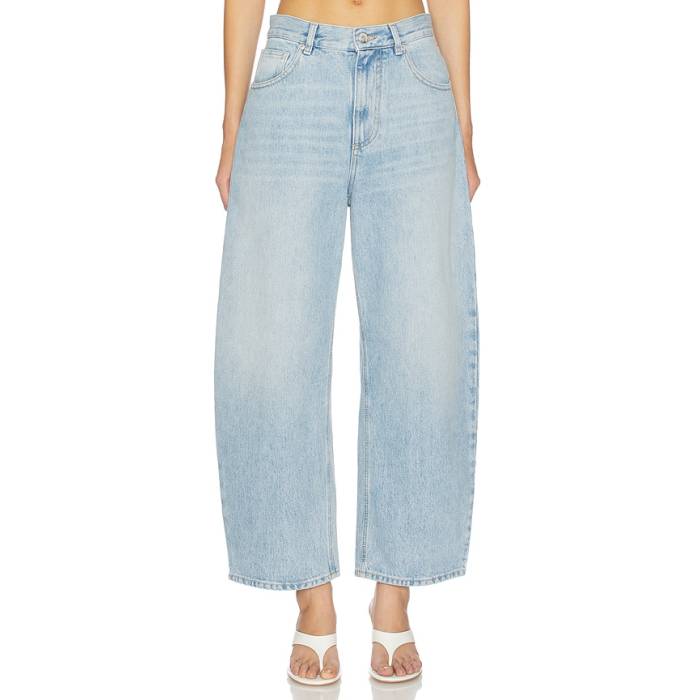 Blumarine 【 Denim Balloon Women Sterling Blue 】 ジーンズ レディース 青味 青み