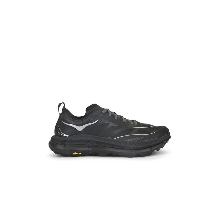 Hoka 【 U Mafate Speed 4 Lite Men Black \u0026Amp; Outer Orbit 】 Speed 機敏さ ともし火 メンズ 黒いこと 黒いこと