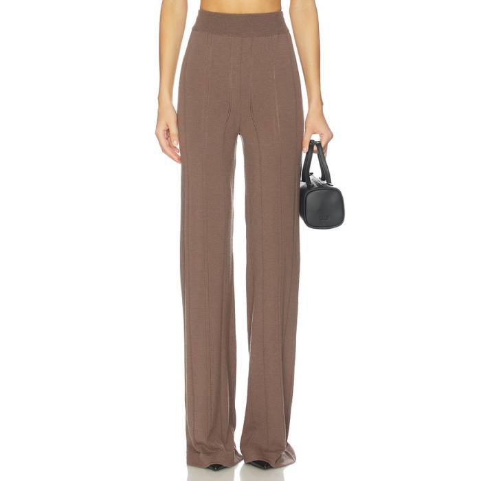 Remain 【 Light Knit Pant Women Chocolate Chip 】 編み物 ズボン下 レディース