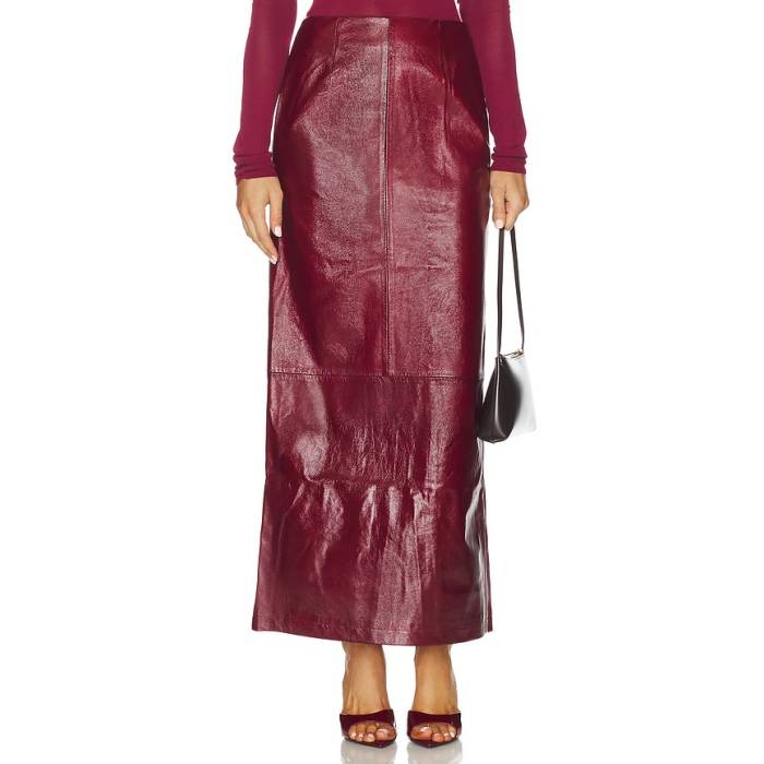 Auteur Studio 【 Sage Skirt Women Oxblood 】 レディース 赤・オックスブラッド