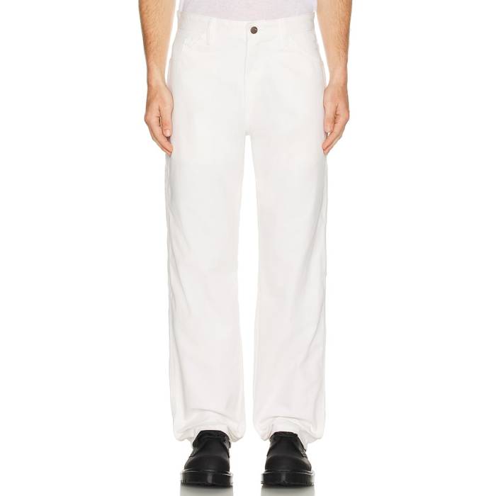 ディッキーズ Dickies 【 Standard Utility Painter Straight Leg Pant Men White 】 standard 判定基準 ズボン下 メンズ 白いこと 白いこと