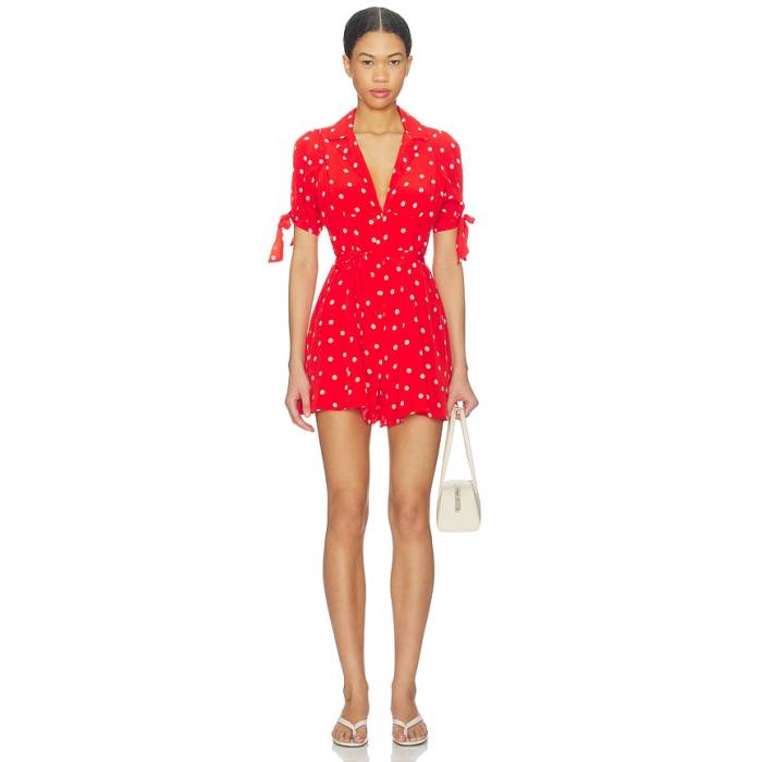 Saylor 【 Merrilee Romper Women Tomato 】 ロンパース レディース