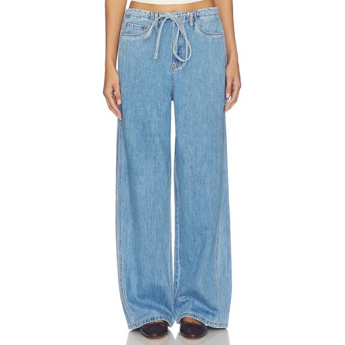 ブランクニューヨークシティー Blanknyc 【 Tie Barrel Jeans Women Passing Time 】 ネクタイ ジーンズ レディース タイム|スニケス