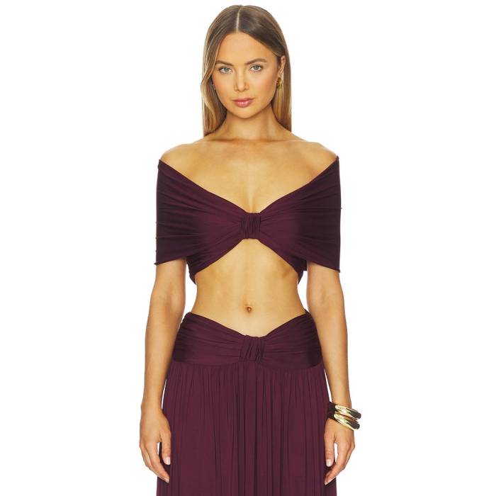 Arcina Ori 【 Alessia Top Women Plum 】 レディース