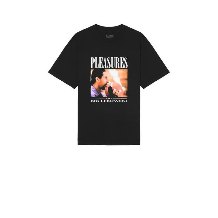 プレジャーズ Pleasures 【 Lick Tee Men Black 】 プルオーバー メンズ 黒いこと 黒いこと