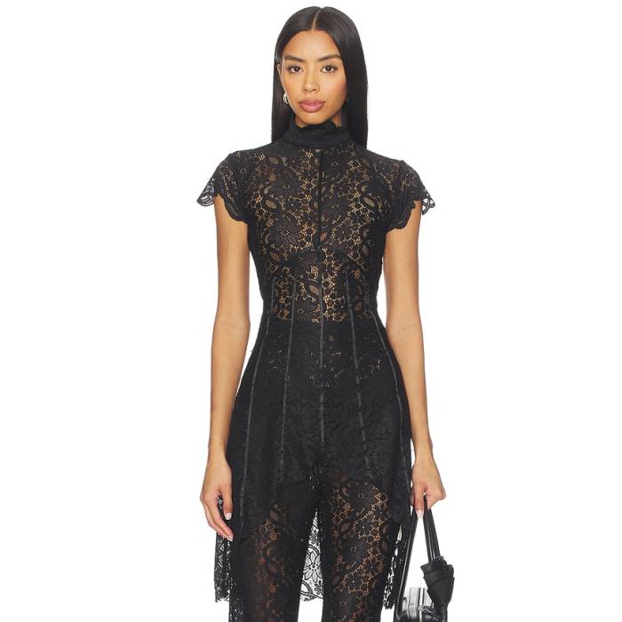 Deme By Gabriella 【 The Carly Top Women Black 】 レディース 黒いこと 黒いこと