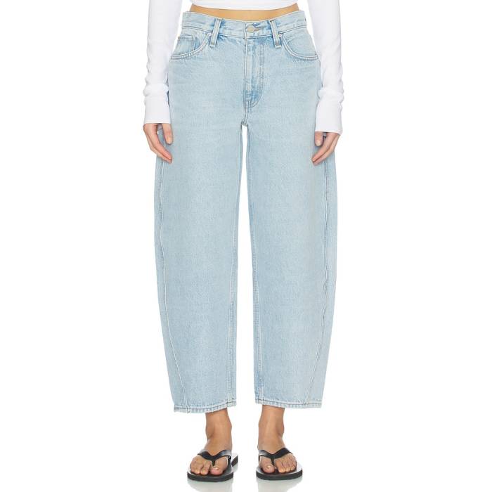 ハドソンデニム Hudson Jeans 【 Courtney Mr. Baby Barrel Jeans Women Wash Away 】 デニム レディース