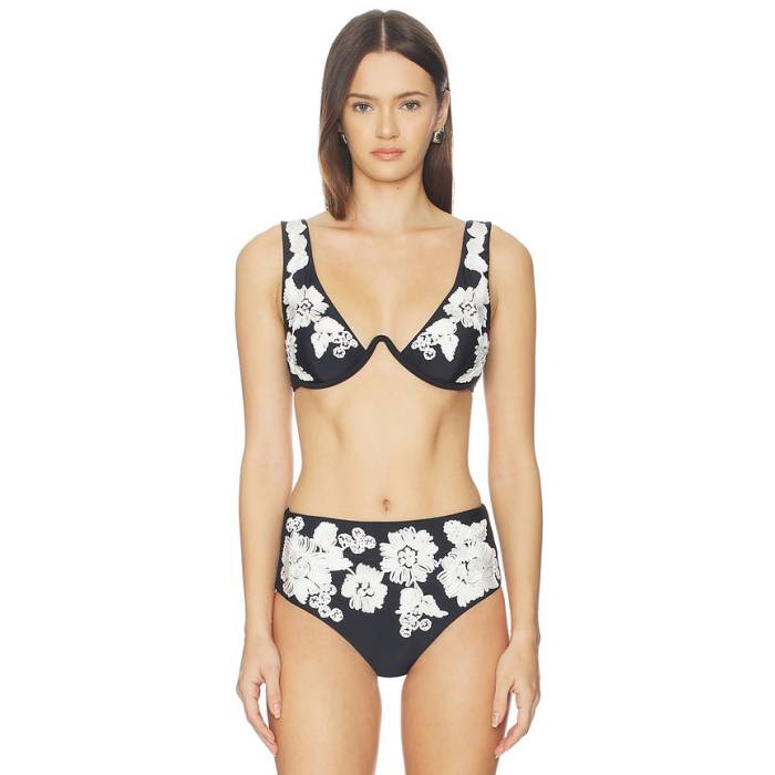 Simkhai 【 Rosie Mono Wire Bikini Top Women Black Multi 】 レディース 黒いこと 黒いこと