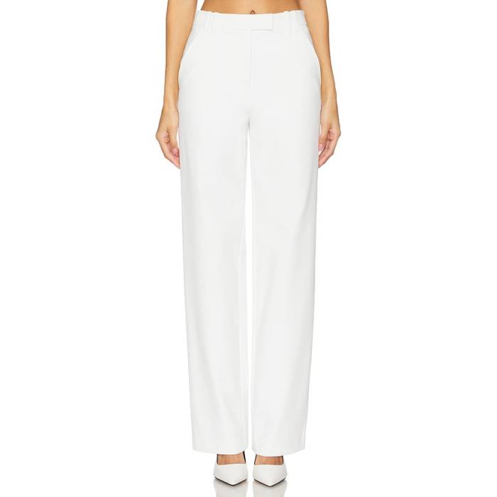 Camila Coelho 【 Enzie Pant Women White 】 ズボン下 レディース 白いこと 白いこと