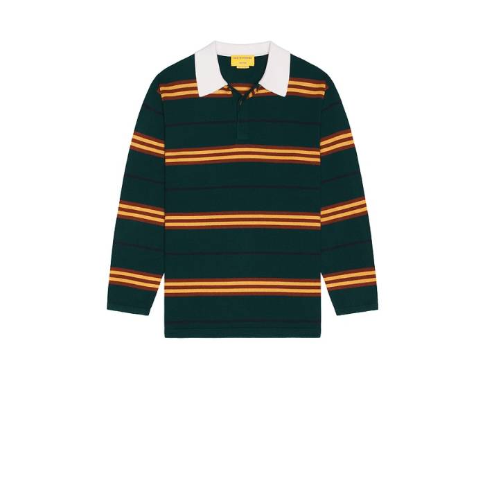Guest In Residence 【 Striped Rubgy Top Men Holly Combo 】 メンズ