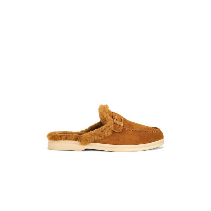Lola Cruz 【 Rhodes Loafer Women Ambar 】 置き目毛革 シューズ レディース
