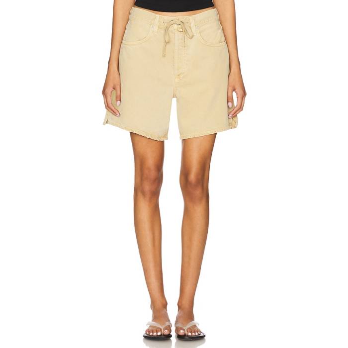 シチズンズオブヒューマニティ Citizens Of Humanity 【 Brynn Drawstring Short Women Hempseed 】 レディース
