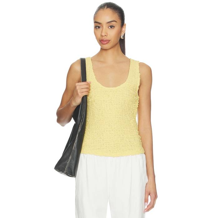 Enza Costa 【 Dimension Tank Women Raffia 】 貯蔵タンクとっ始め レディース