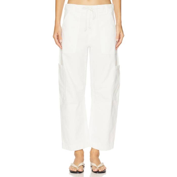 Pistola 【 Sabrina Curved Utility Pant Women White 】 ズボン下 レディース 白いこと 白いこと