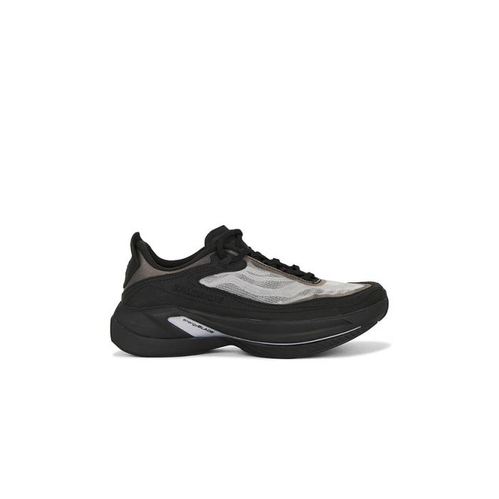 サロモン Salomon 【 Neuva Advanced Men Black \u0026Amp; Silver 】 メンズ 黒いこと 黒いこと Silver しろがね色・しろがね色