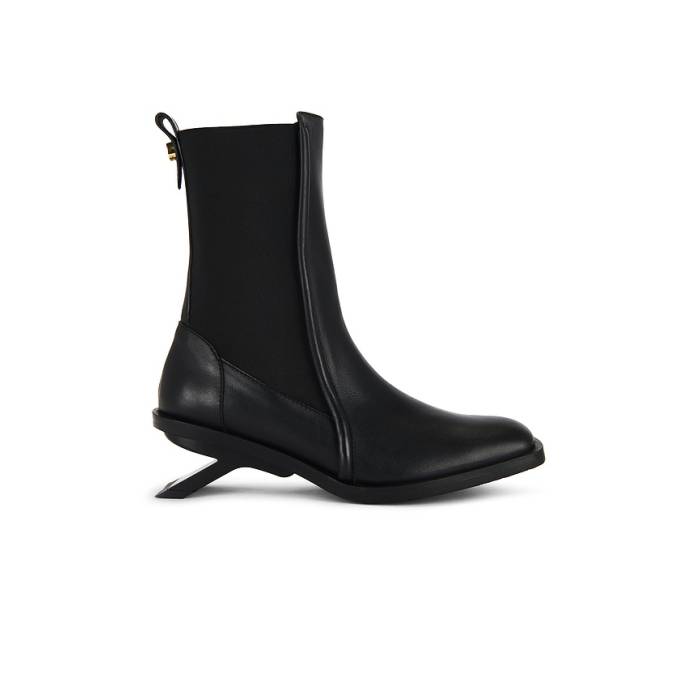 Nora Lozza 【 Chelsea Boot Women Black 】 チェルシーブーツ レディース 黒いこと 黒いこと