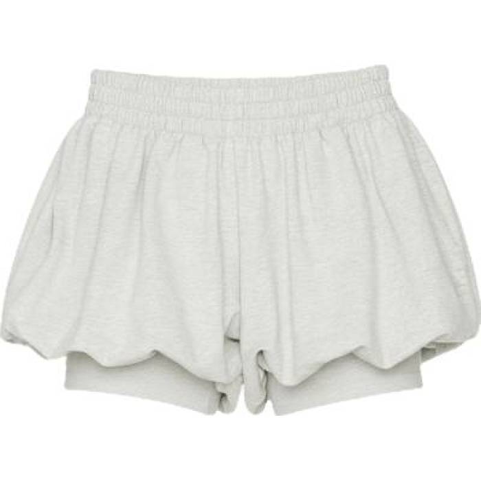Norma Kamali 【 Boyfriend Puff Short Women Light Heather Grey 】 レディース heather ギョリュウモドキ 薄墨色 薄墨色