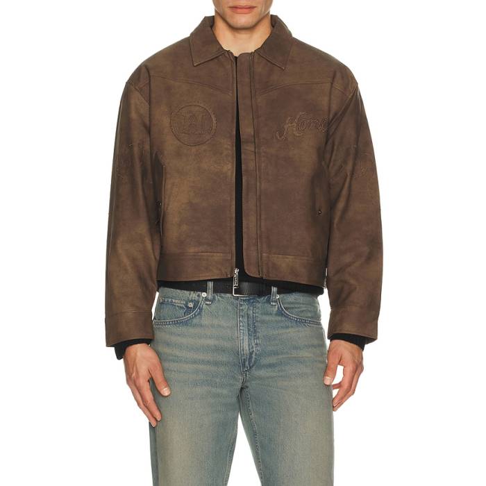 Honor The Gift 【 Aged Jacket Men Brown 】 Jacket 上衣 メンズ 赤銅色 赤銅色