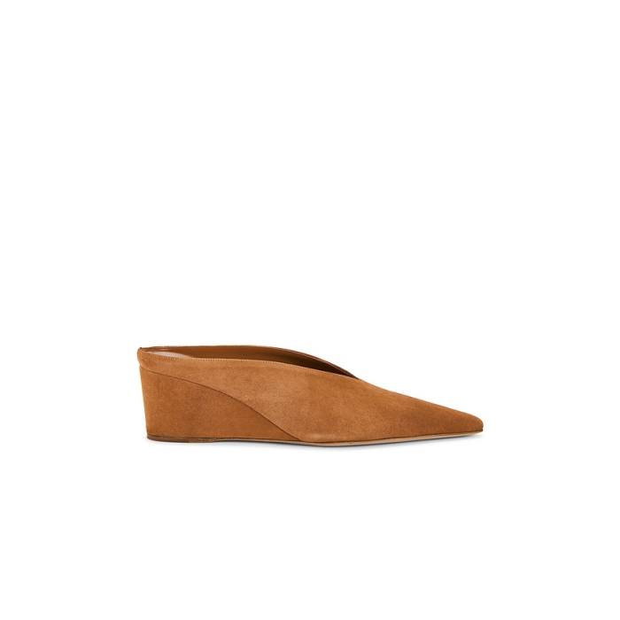Lucasheva 【 Marta Mule Women Ginger Suede 】 レディース スエード・スウェード