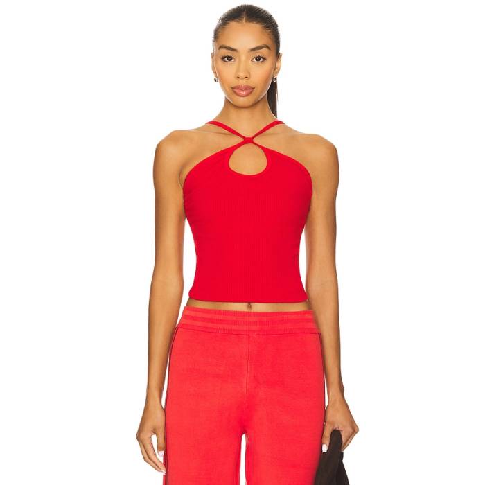 Nagnata 【 Surya Wool Tank Top Women Crimson 】 タンクトップ レディース クリムゾン｜スニケス