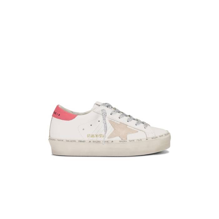 ゴールデングース Golden Goose 【 Hi Star Sneaker Women White, Taupe, &Amp; Mineral Red 】 靴 スニーカー レディース Red 赤・レッド｜スニケス