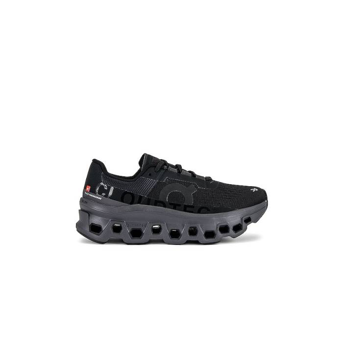 オン On 【 Cloudmster Sneaker Women Black \u0026Amp; Magnet 】 靴 スニーカー レディース 黒いこと 黒いこと
