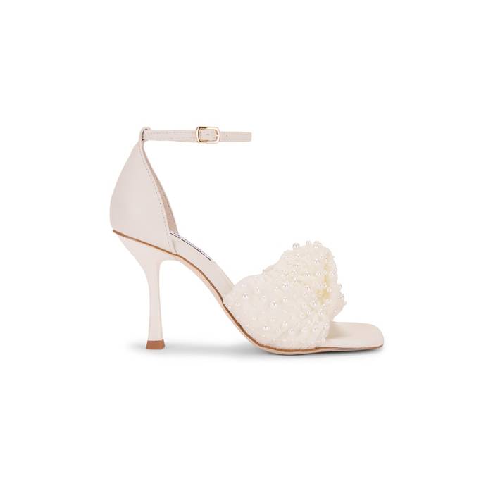 スティーブマデン Steve Madden 【 Assume Heel Women Pearl 】 踵 レディース パール