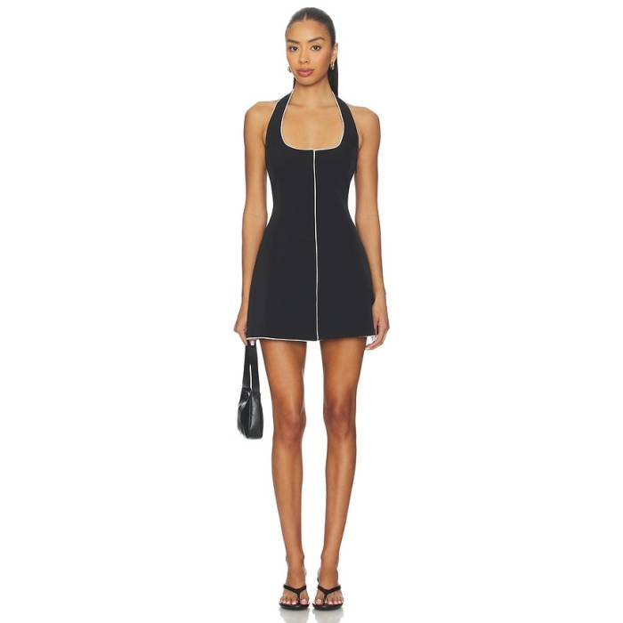 Sndys 【 Lyns Halterneck Dress Women Black 】 御召しもの レディース 黒いこと 黒いこと