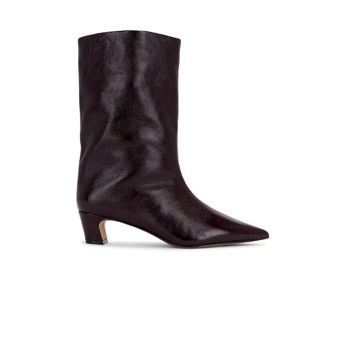 スティーブマデン Steve Madden 【 Lytton Boot Women Burgundy Patent 】 ブーツ レディース ワイン色・バーガンディー パテント｜スニケス