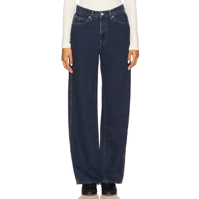 ディーエルナインティーンシックスティワン Dl1961 【 Kaylen High Rise Soft Curve Straight Jeans Women Moon Lake 】 ご機嫌 ライズ デニム レディース