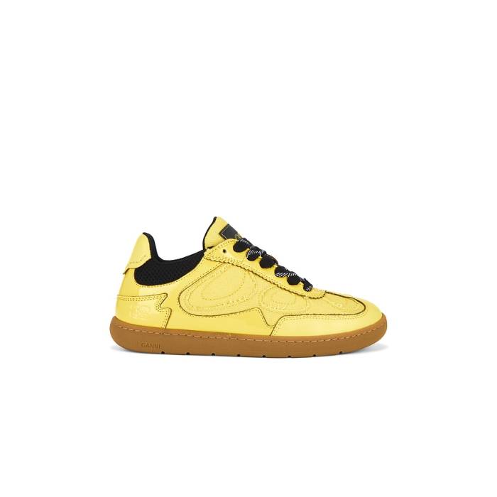 ガニー Ganni 【 \u002708 Sneaker Women Blazing Yellow 】 靴 スニーカー レディース yellow 黄味がかった・黄色