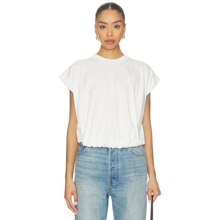 Pistola 【 Millie Bubble Tee Women Le Blanc 】 砂上の楼閣 プルオーバー レディース 空白文字