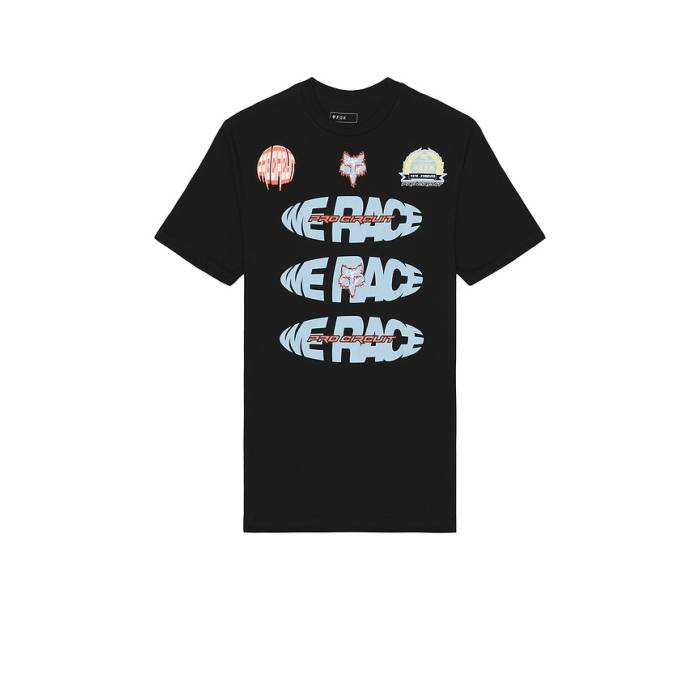 Fox Racing 【 X Pro Circuit Tee Men Black 】 労働者階級 ティーシャツ メンズ 黒いこと 黒いこと