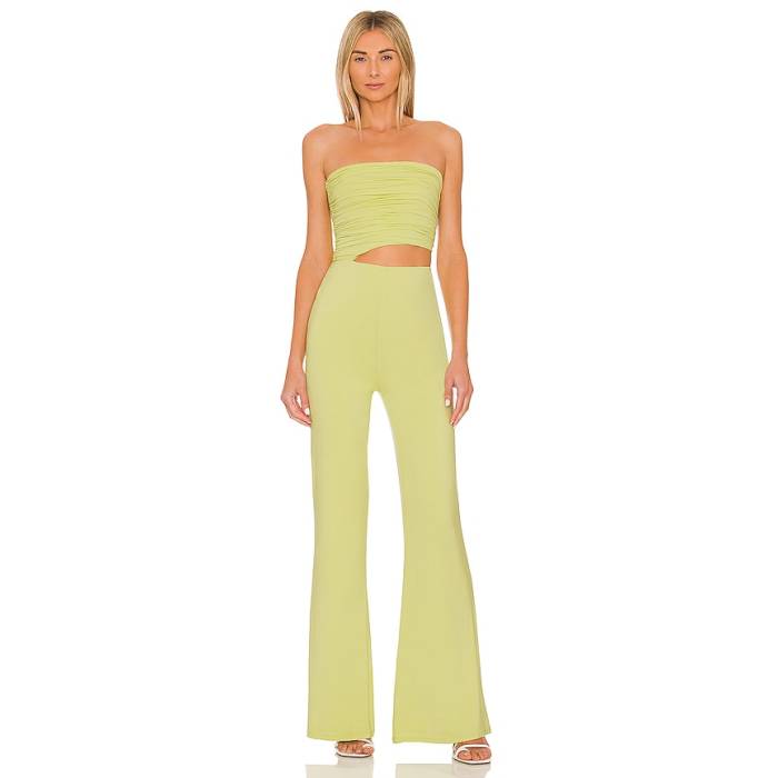 House Of Harlow 1960 【 X Revolve Sosa Jumpsuit Women Lime 】 飛び降りる背広 レディース 菩提樹