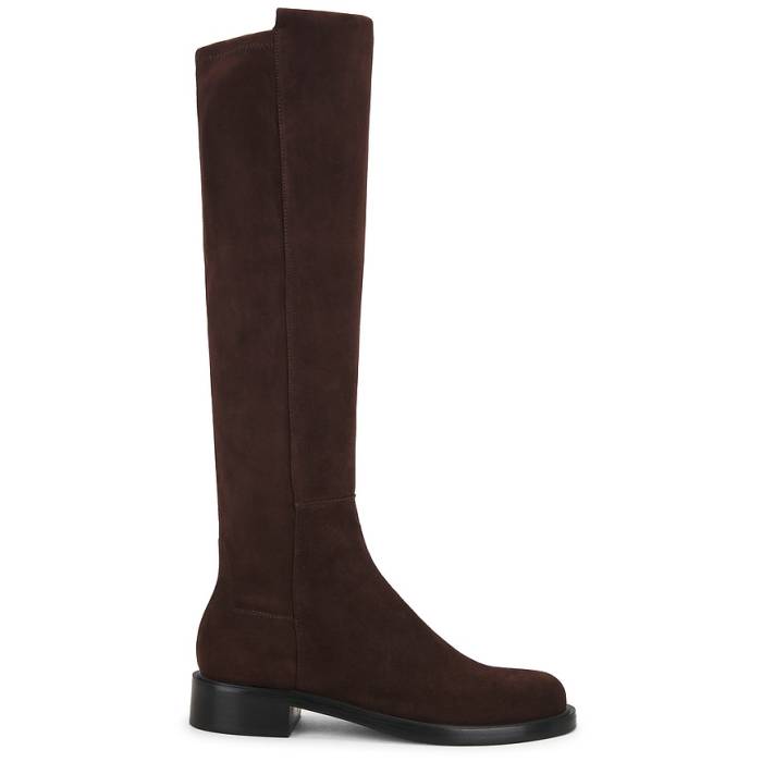 スチュアートワイツマン Stuart Weitzman 【 5050 Gisele Boot Women Walnut \u0026Amp; Black 】 ブーツ レディース 黒いこと 黒いこと