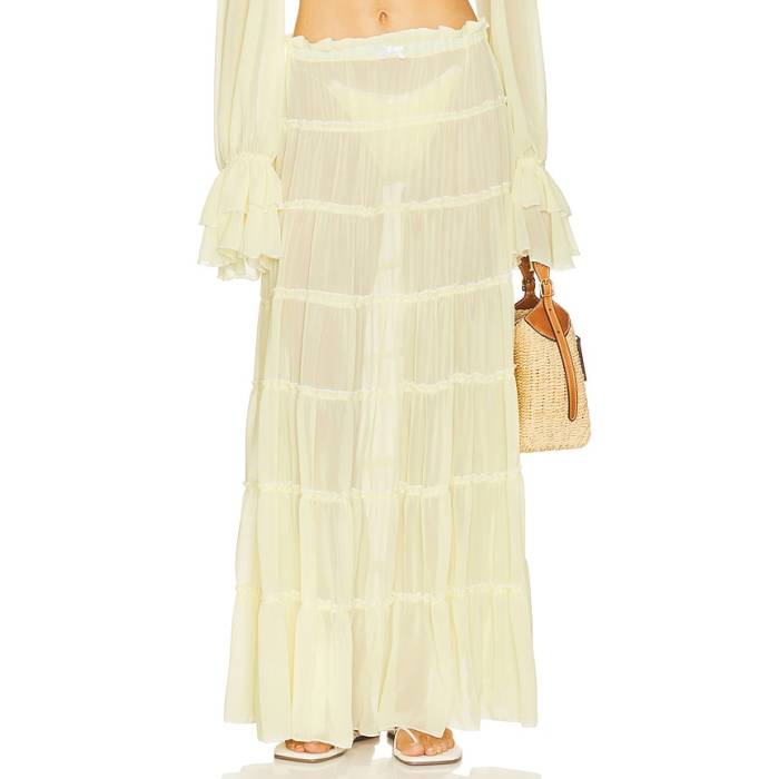 Bananhot 【 Elma Skirt Women Daisy Yellow 】 レディース yellow 黄色・イエロー｜スニケス
