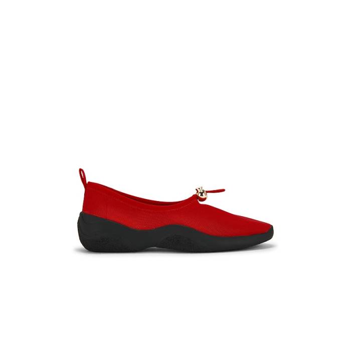 ロフラーランドール Loeffler Randall 【 Raina Mesh Aqua Shoe Women Red Mesh 】 アクア レディース Red 赤・赤いこと